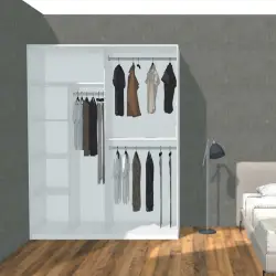 Galyum Series Sliding Wardrobe gallery - 3