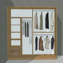 Radon Series Sliding Wardrobe gallery - 3